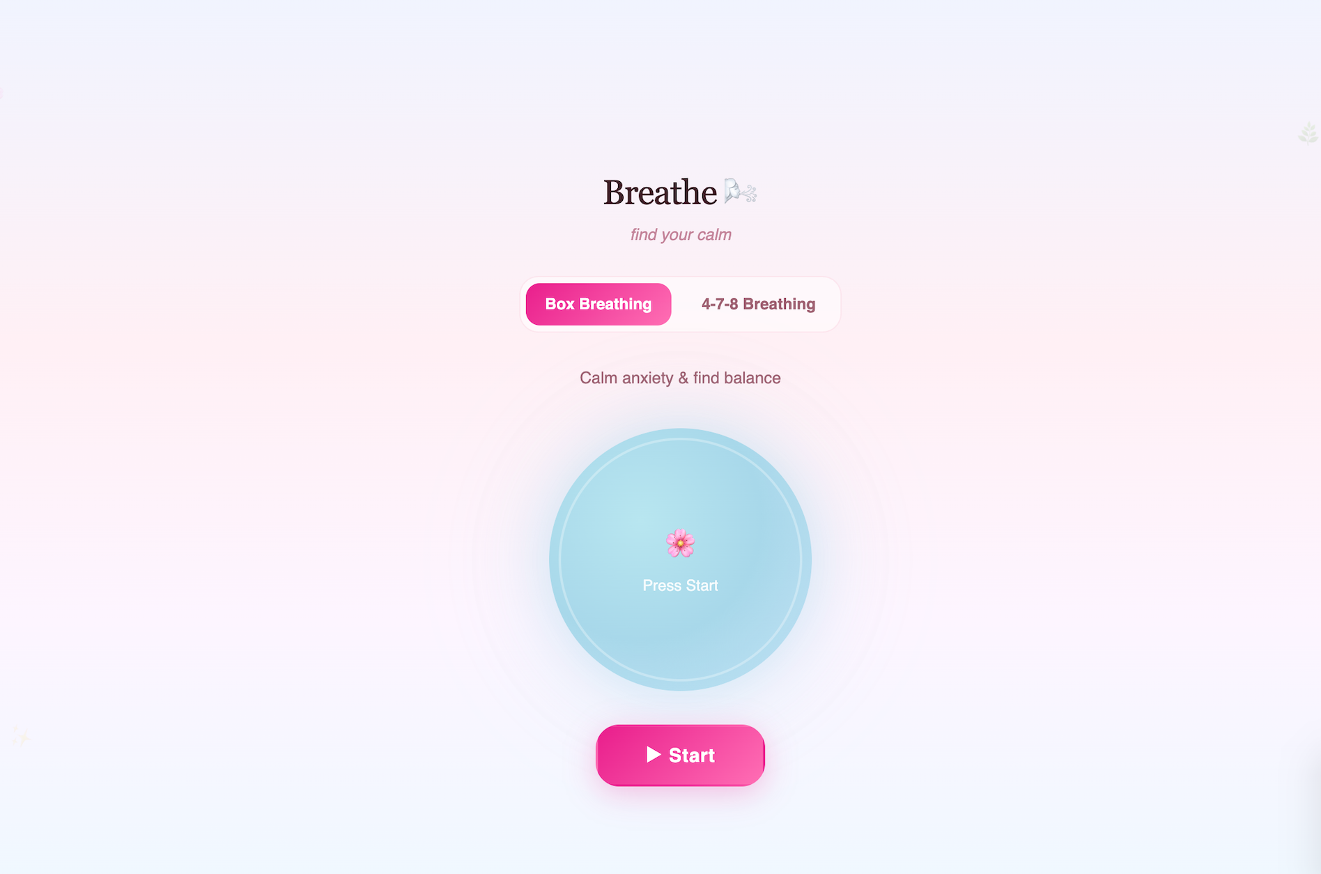 Breathing Exercise